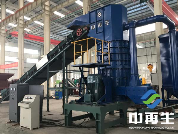 銅鋁水箱破碎生產線