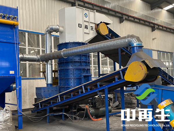 汽車水箱破碎分選設備